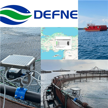 AKUAMAKS AKS M 01K ÖLÇÜM TAKİP VE KAYIT SİSTEMLERİ  DEFNE SU ÜRÜNLERİ A.Ş. KAFES TESİSLERİNDE DEVREYE ALINDI