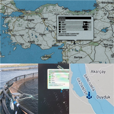 Our Monitoring Systems Karkamış Dam - Gaziantep / TURKEY