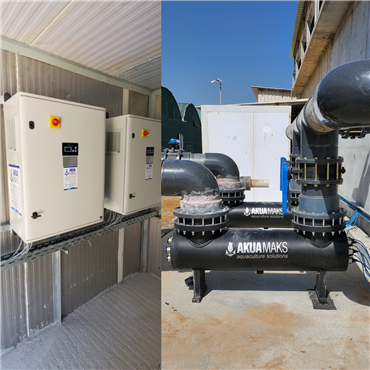 1.200 m3/h UV DISINFECTION SYSTEM COMMISSIONED AT THE MARINE HATCHERY - MILAS - TURKEY